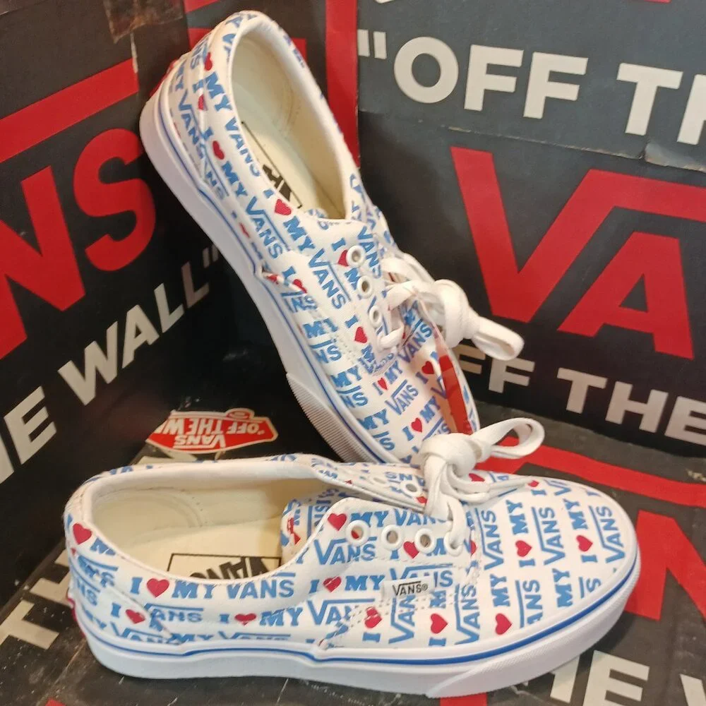 I Heart My Vans Men's 5.5/Women's 7 Era Red/White/Blue VN0A38FRVPS